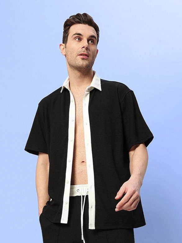ROBSON REGULAR FIT SHIRT (BLACK)