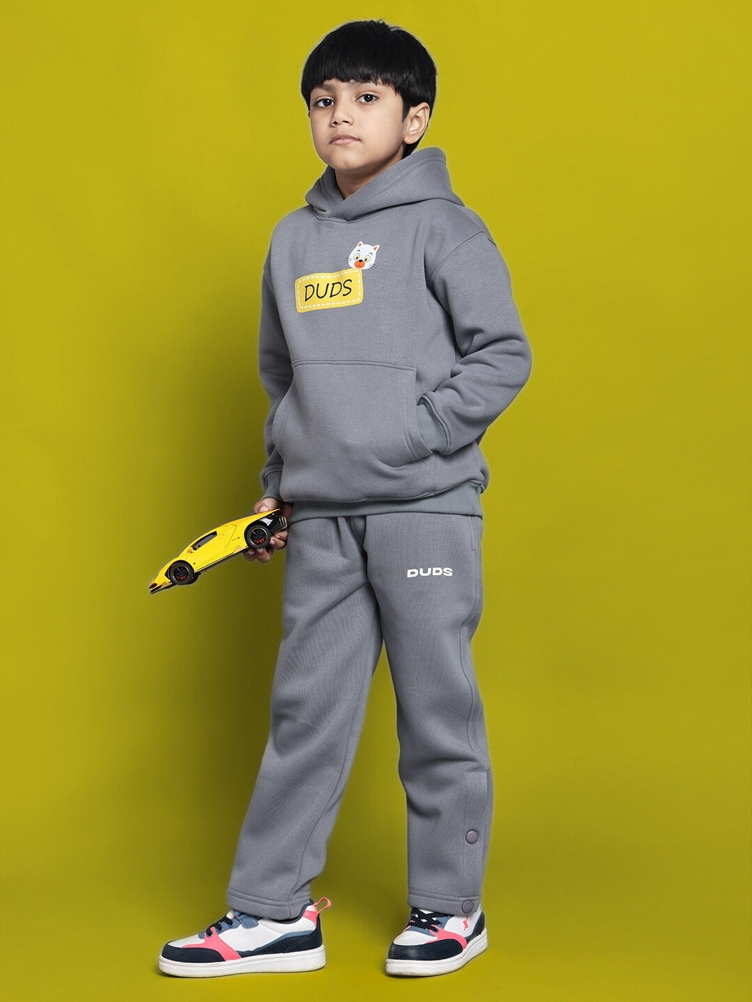 TABBY OVERSIZED HOODIE FOR BOYS & GIRLS (GREY)