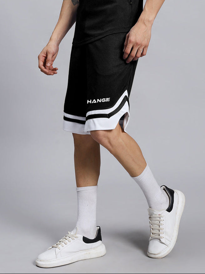 CHANGE YOUR LOOKS REGULAR FIT SHORTS (BLACK)