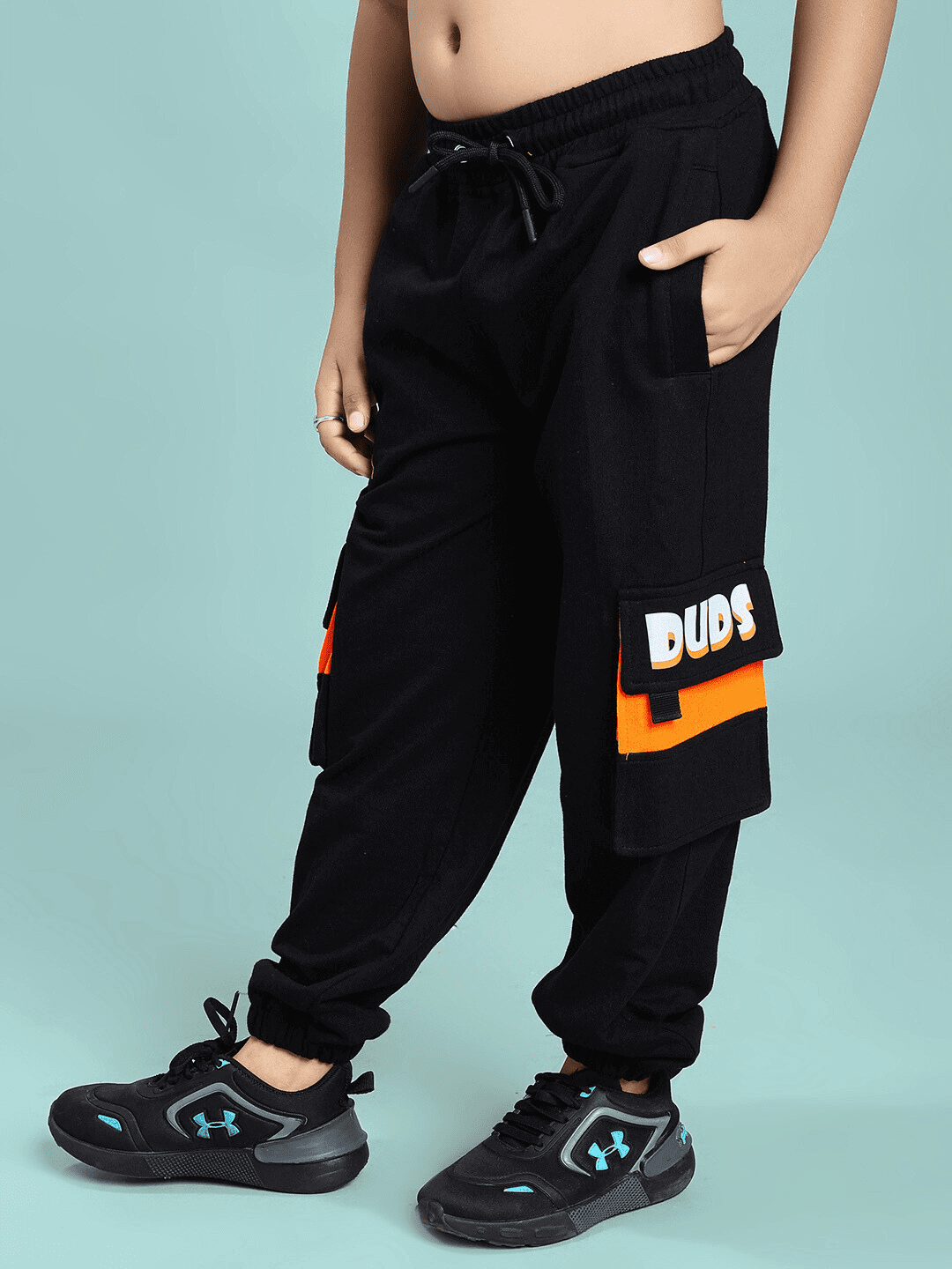 TIGON KIDS JOGGER FOR BOYS AND GIRLS RED BLACK - KIDS JOGGER