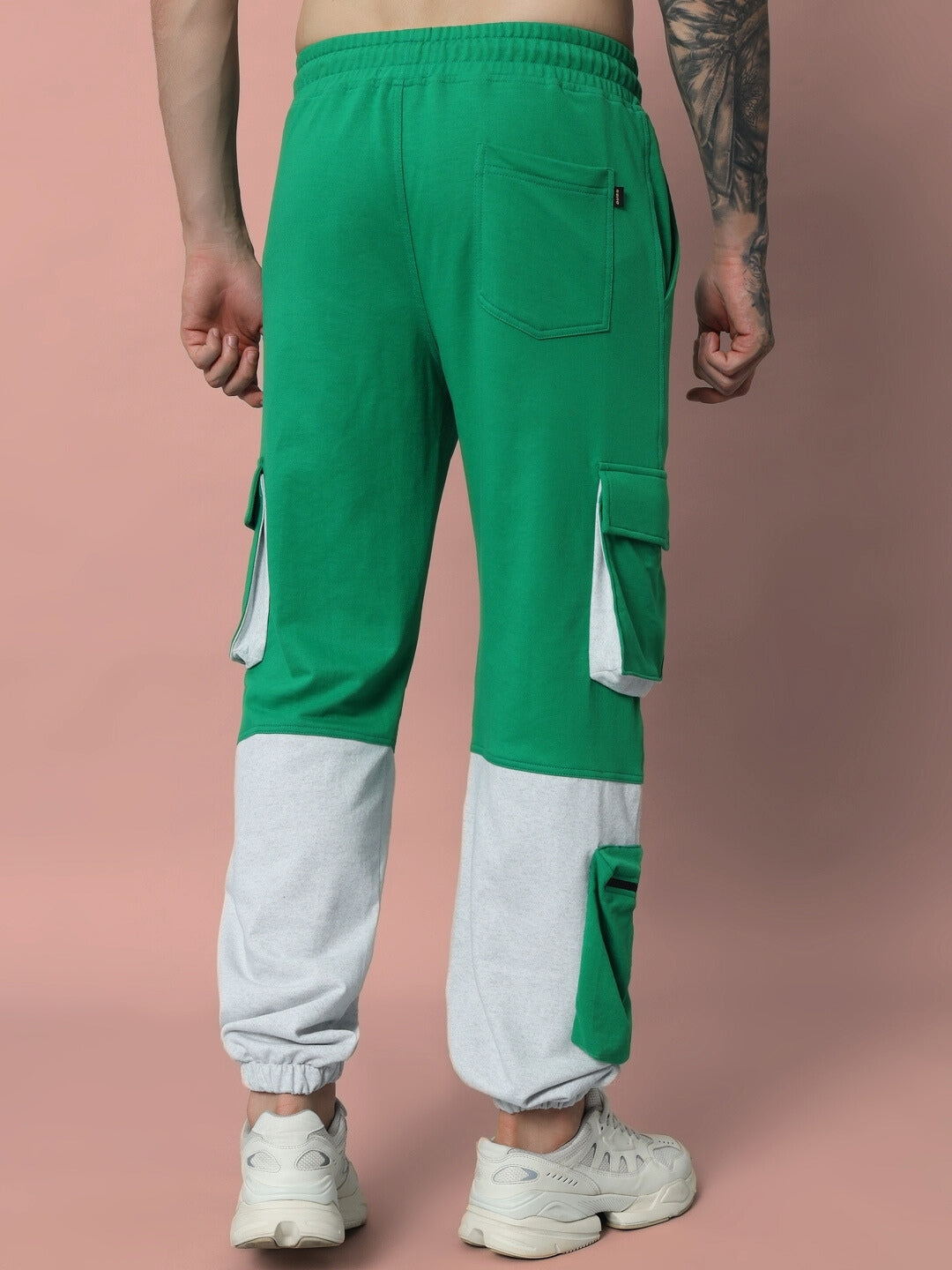 Skyscraper Relaxed Fit Cargo Pant (Green)