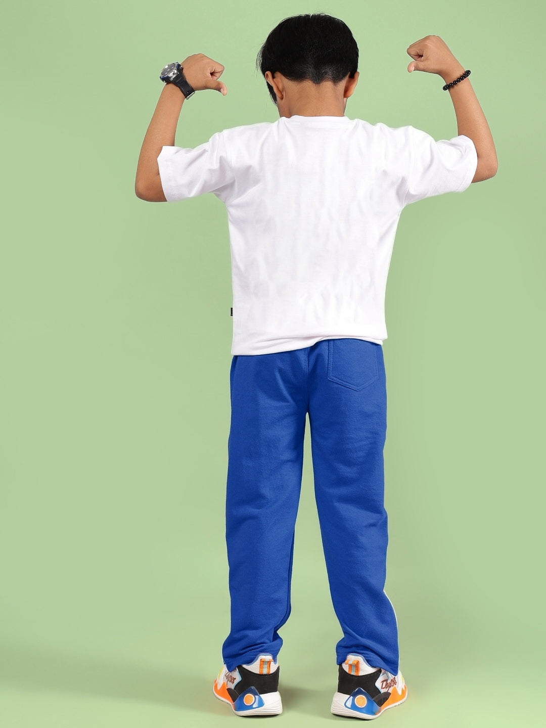 GOKU WARRIOR CO-ORD FOR BOYS & GIRLS (WHITE BLUE)