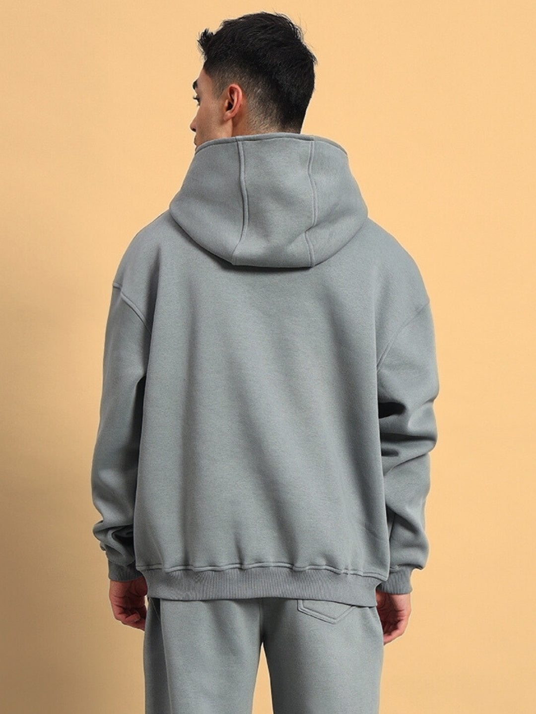 SHOOTER FLEECE HOODIE (GREY)