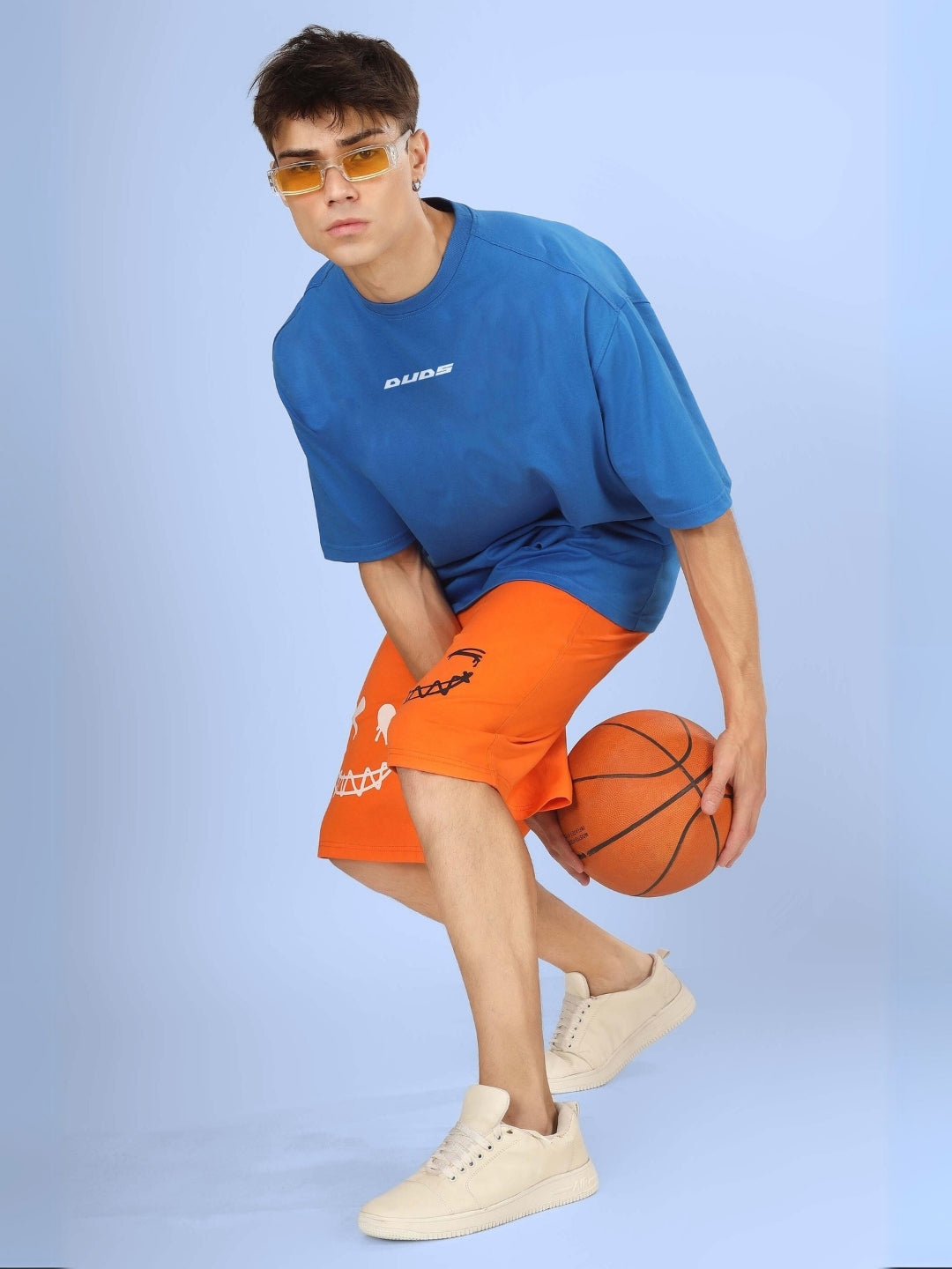 Luckystar Over-Sized T-Shirt (Royal Blue)
