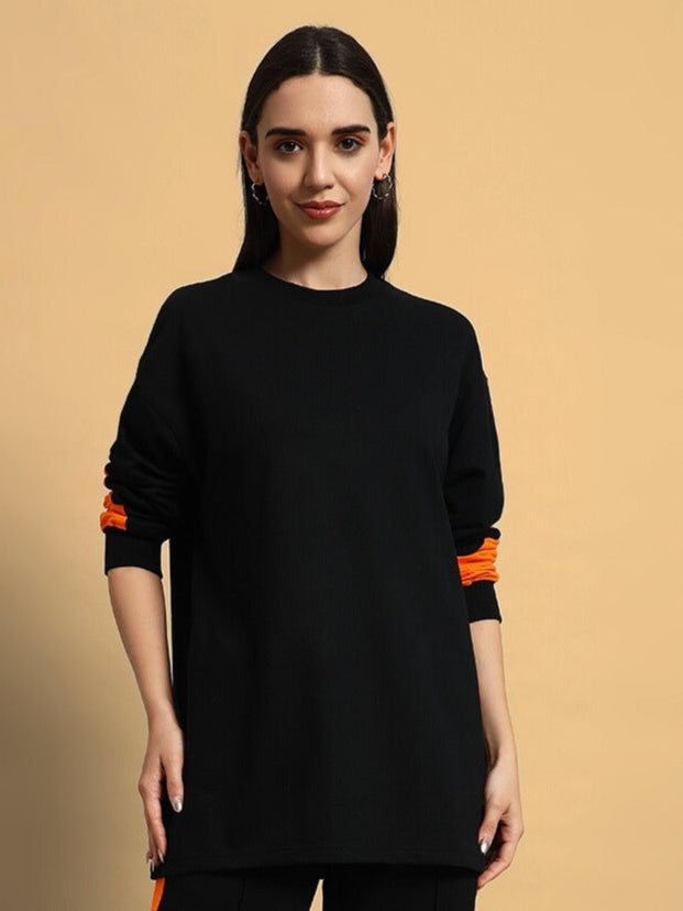 Women's Titan Oversized CO-Ord Set (Black)