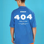 404 Error Over-Sized T-Shirt (R Blue)