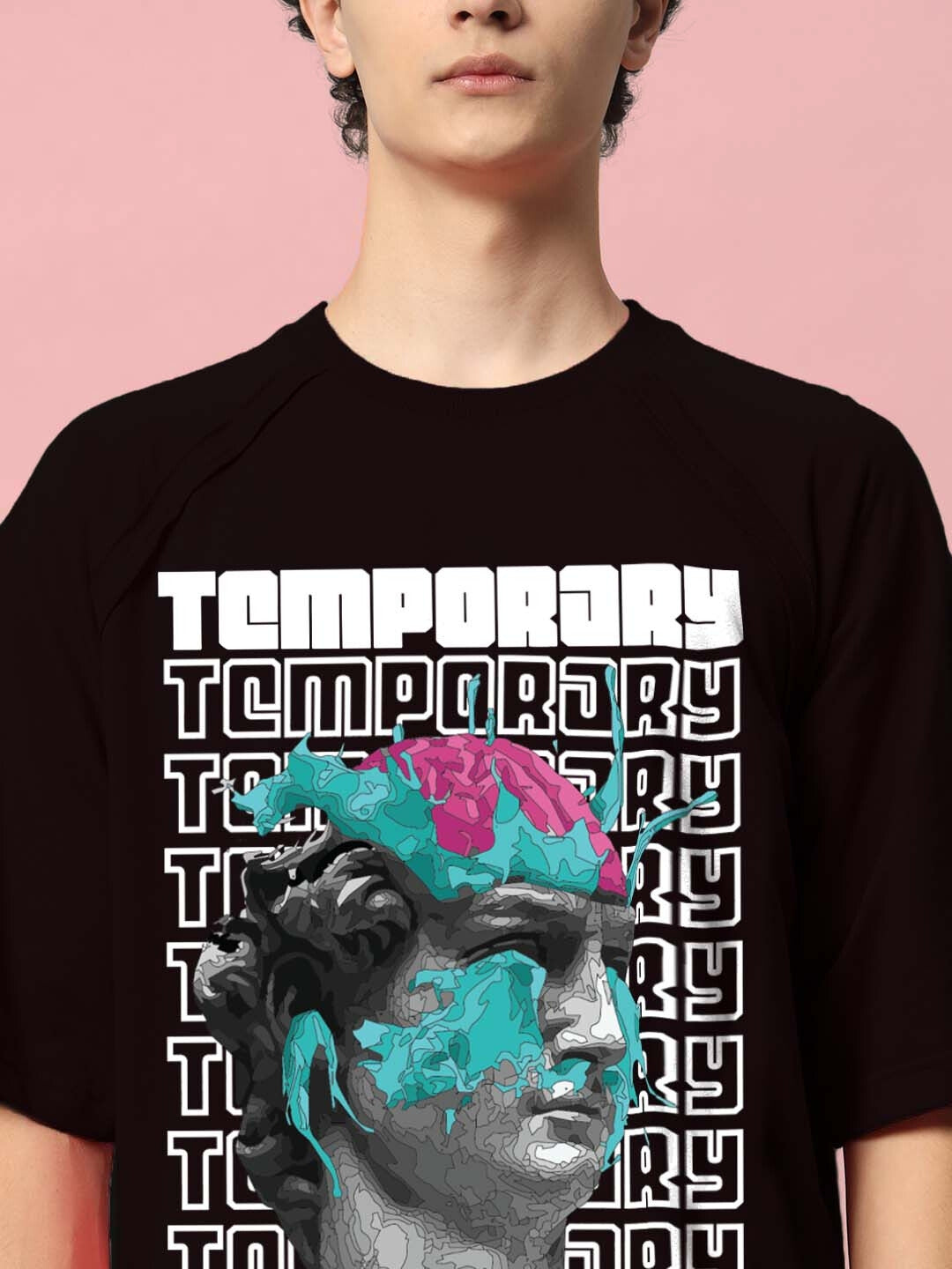 Temporary Co-Ord Set with Print (Black)