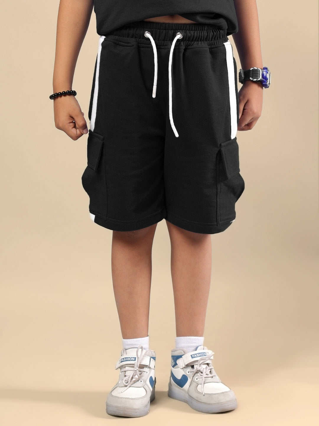 SCOTIA SUMMER CO-ORD FOR BOYS & GIRLS (BLACK)
