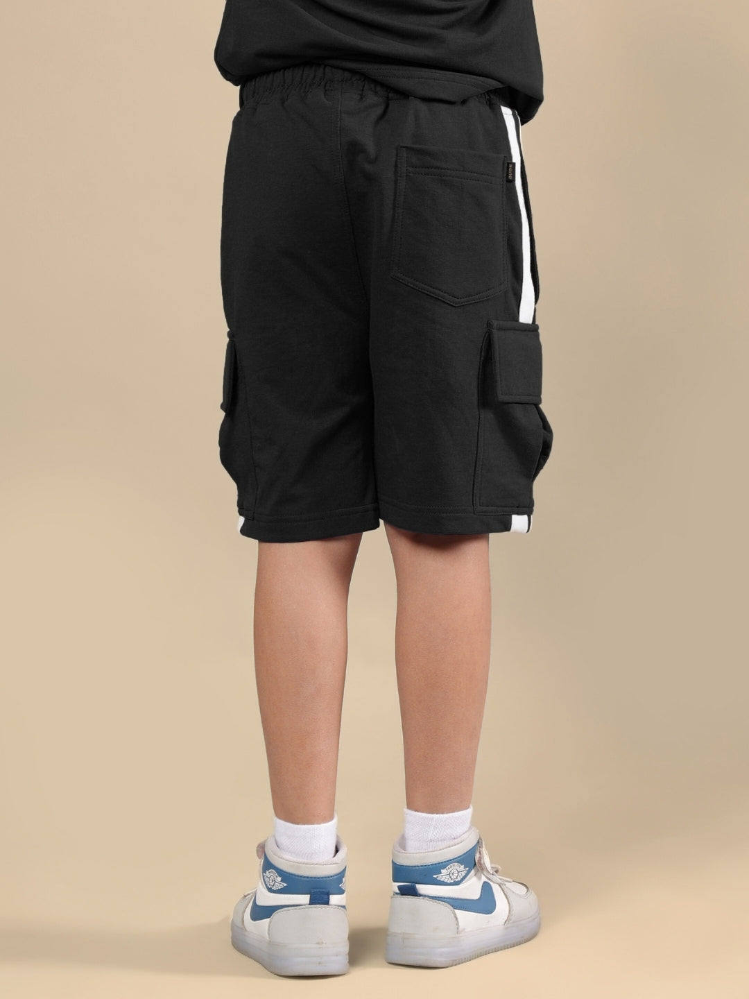 SCOTIA SHORTS FOR BOYS & GIRLS (BLACK)