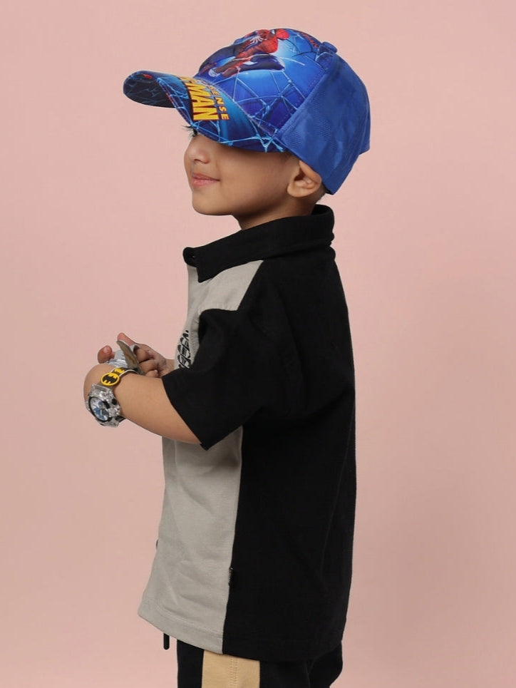TINGE SHIRT FOR BOYS & GIRLS (GREY-BLACK)