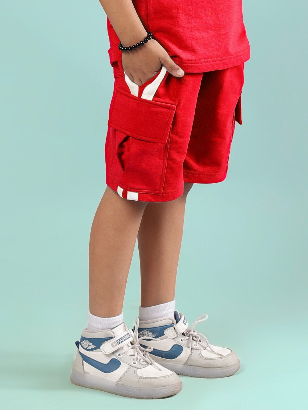 SCOTIA SHORTS FOR BOYS & GIRLS (RED)