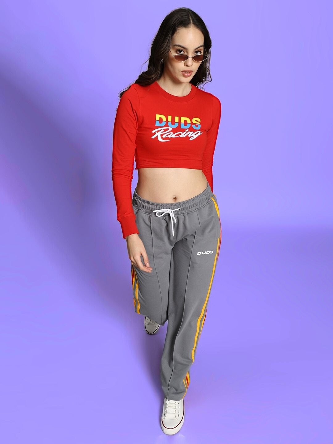 WOMEN'S SUNSHINE STRIPE JOGGER (GREY)