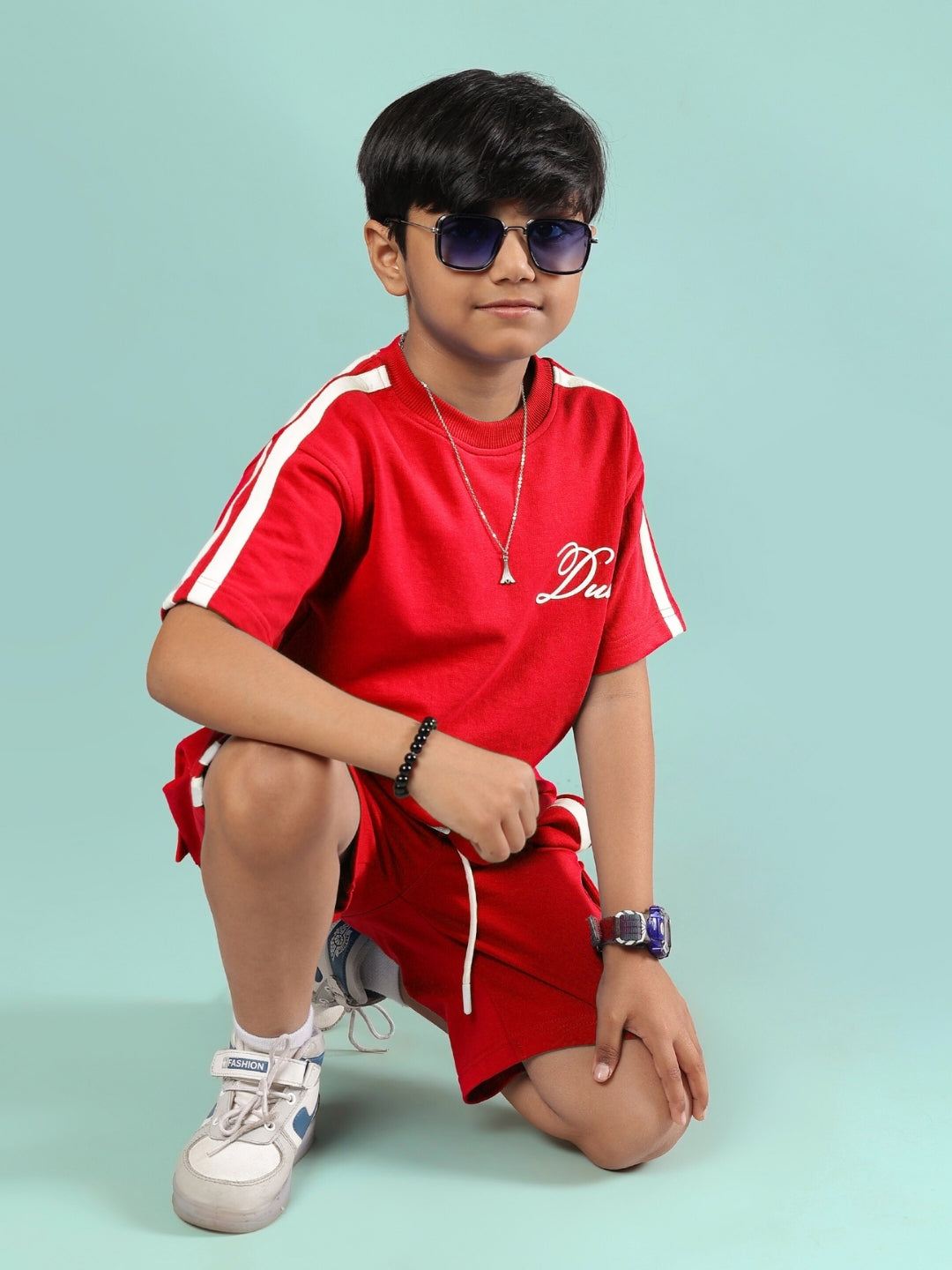 SCOTIA SHORTS FOR BOYS & GIRLS (RED)
