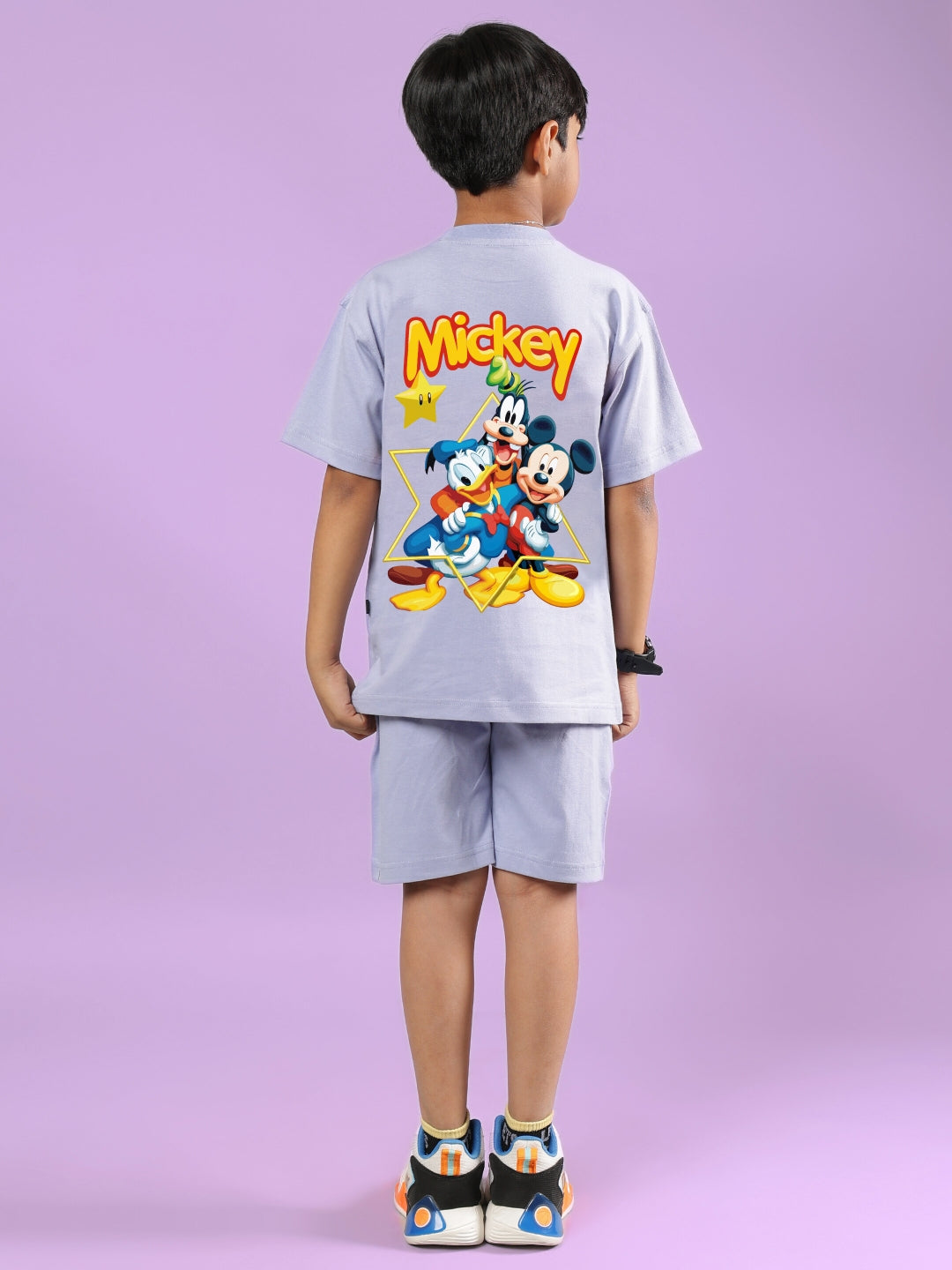 MICKEY DINGO CO-ORD FOR BOYS & GIRLS (LAVENDER)