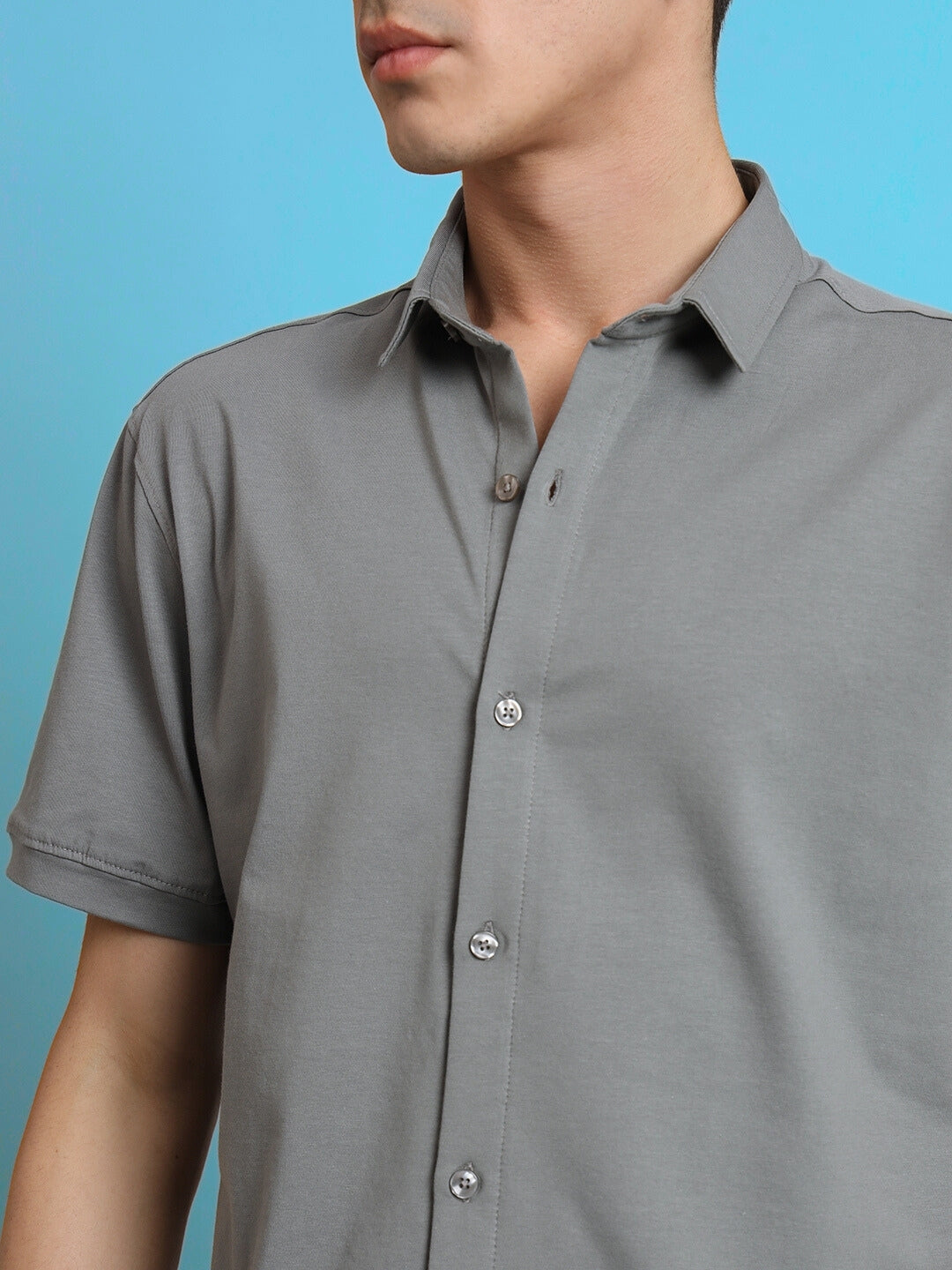 Noir Grained Shirt
