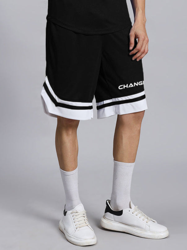 CHANGE YOUR LOOKS REGULAR FIT SHORTS (BLACK)