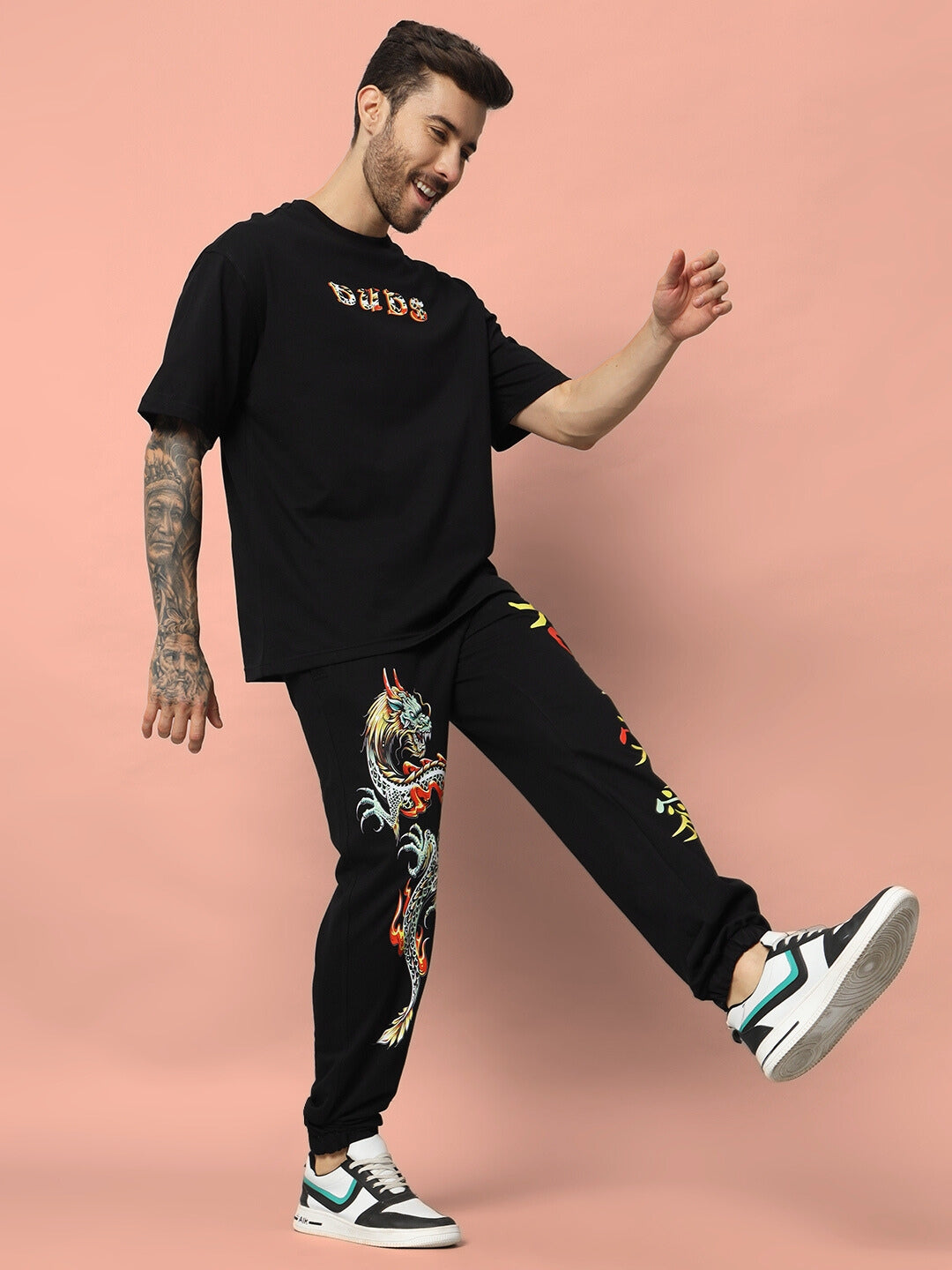 KAKAAI RELAXED PANT JOGGER (BLACK)