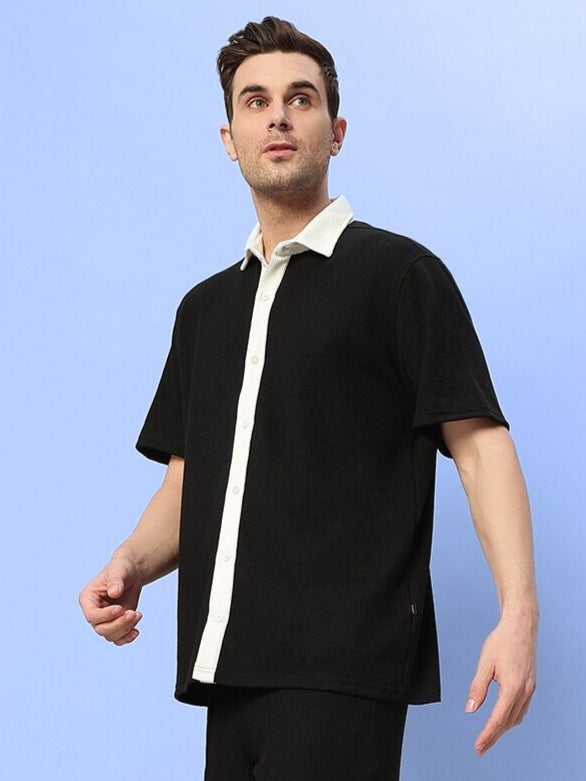 ROBSON REGULAR FIT SHIRT (BLACK)