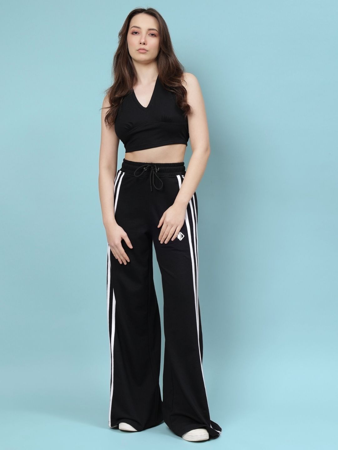 WOMEN'S NEER BAGGY RELAXED-FIT JOGGER (BLACK)