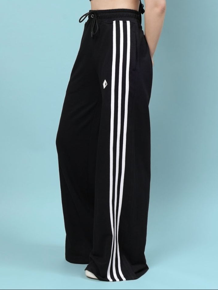 WOMEN'S NEER BAGGY RELAXED-FIT JOGGER (BLACK)