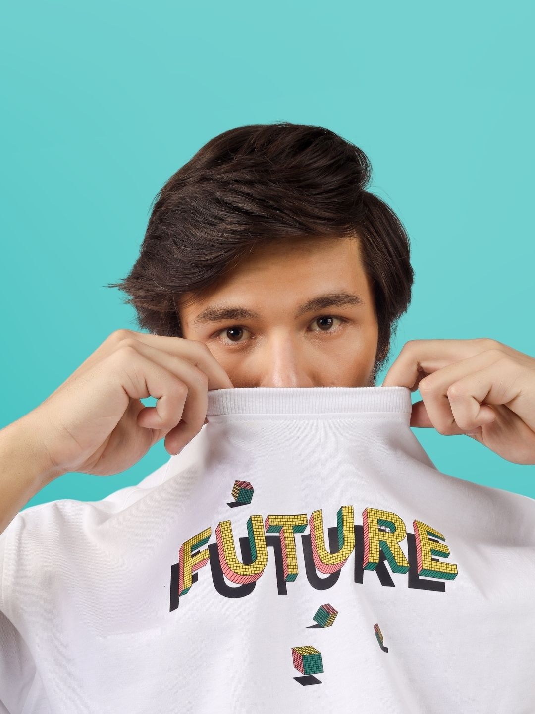 Future Over-Sized T-Shirt (White) - Wearduds