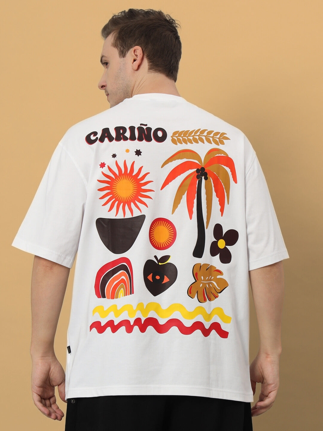 Carino Over-Sized T-Shirt (White)