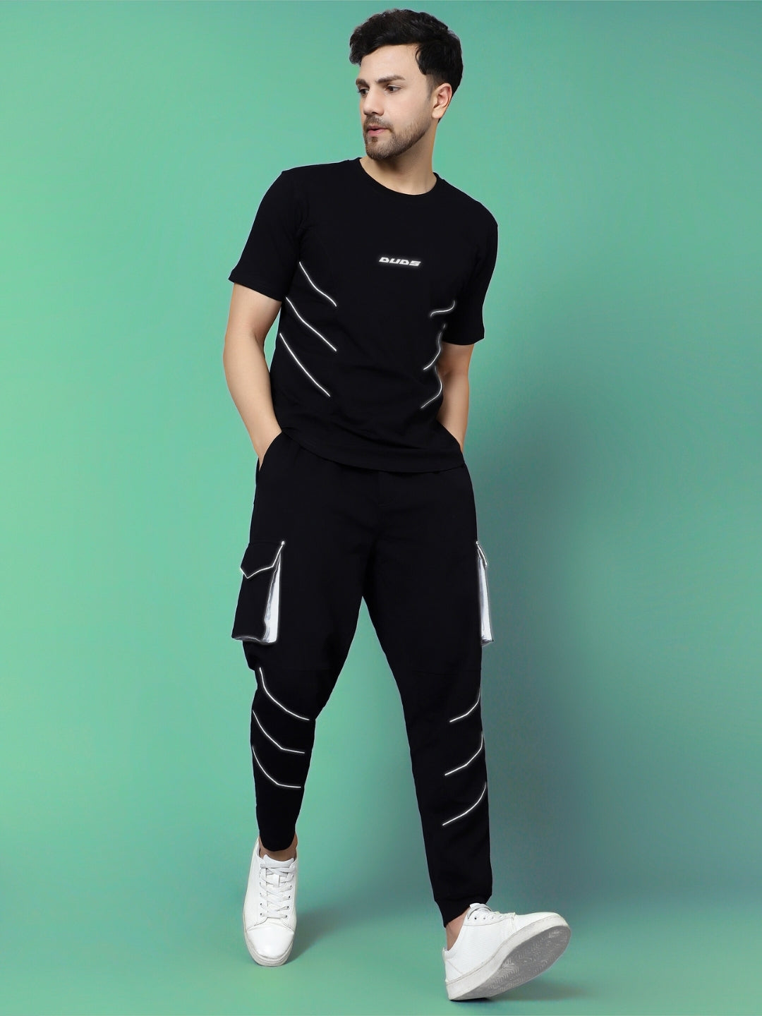 Reflective T-Shirt (Black)