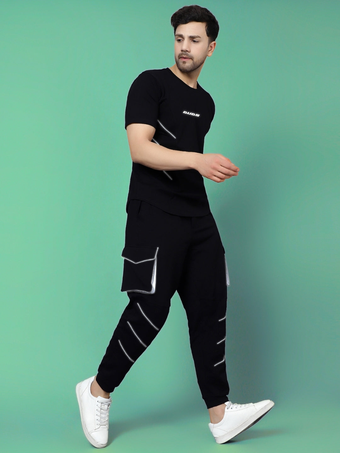 Reflective T-Shirt (Black)