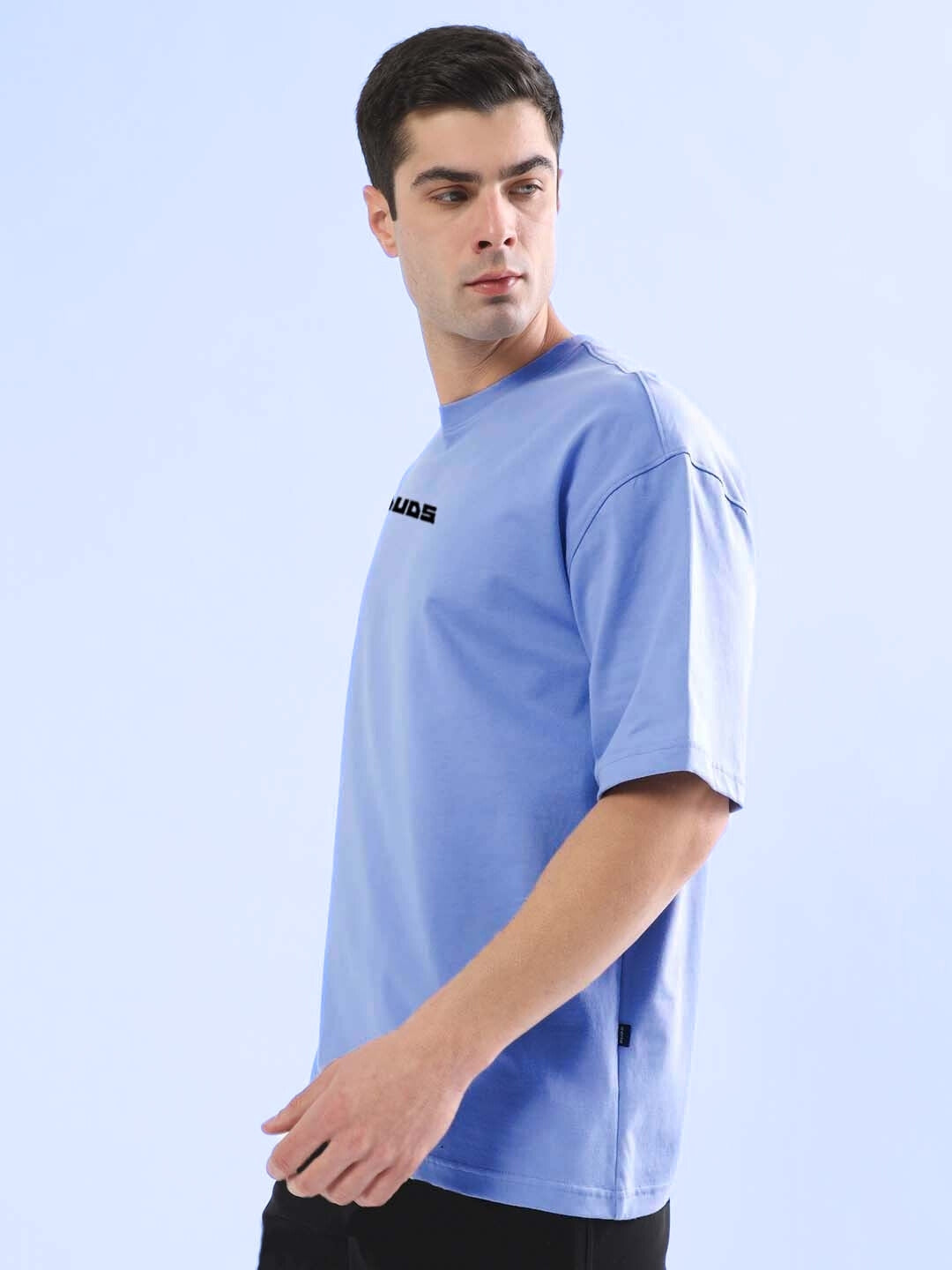 PLAYBOY OVER-SIZED T-SHIRT (COBALT BLUE)