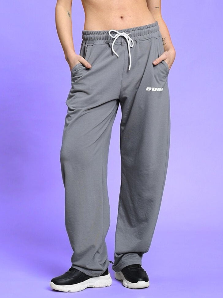 WOMEN'S VANILLA RELAXED-FIT JOGGERS (GREY)