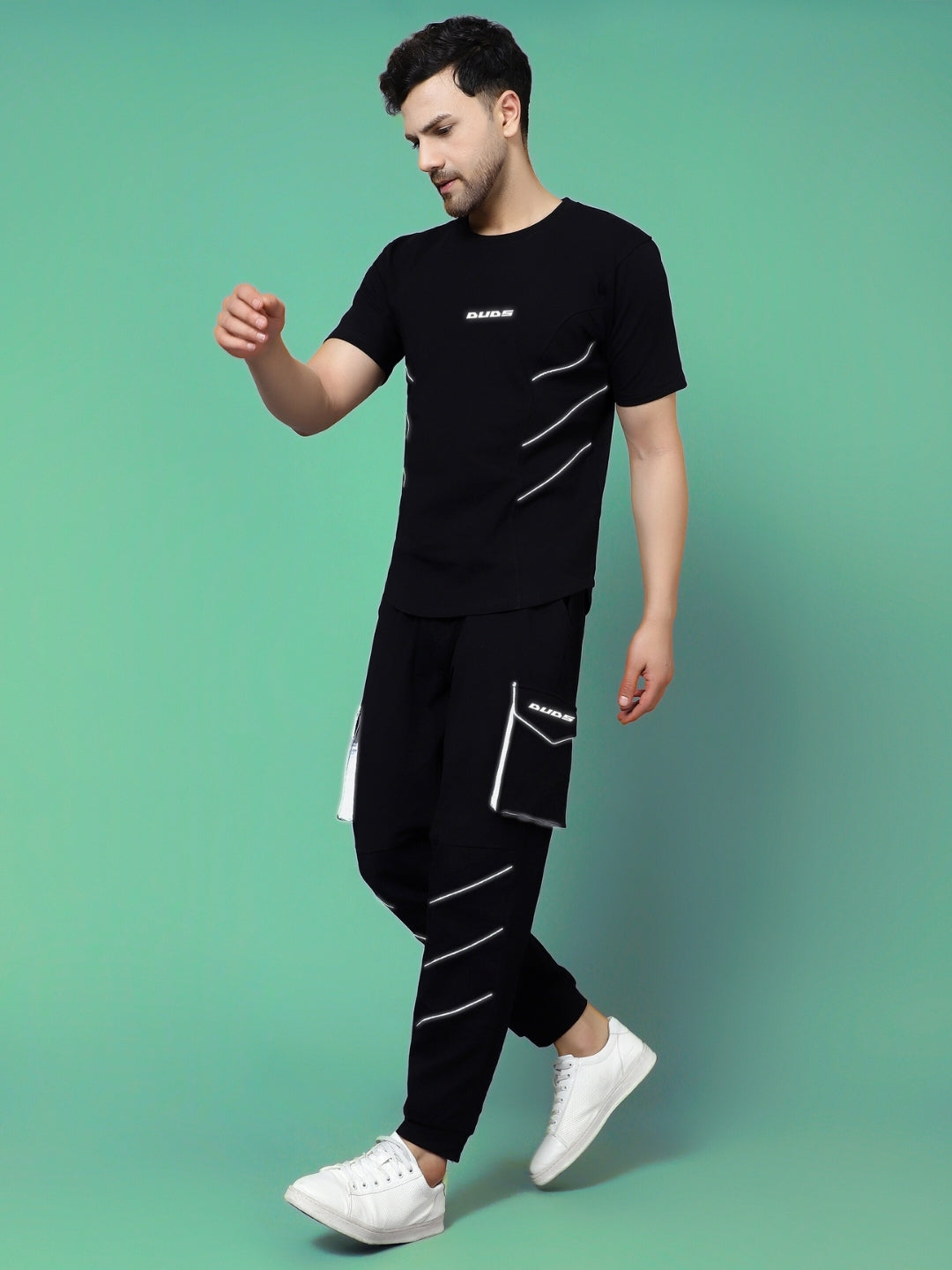 Reflective T-Shirt (Black)