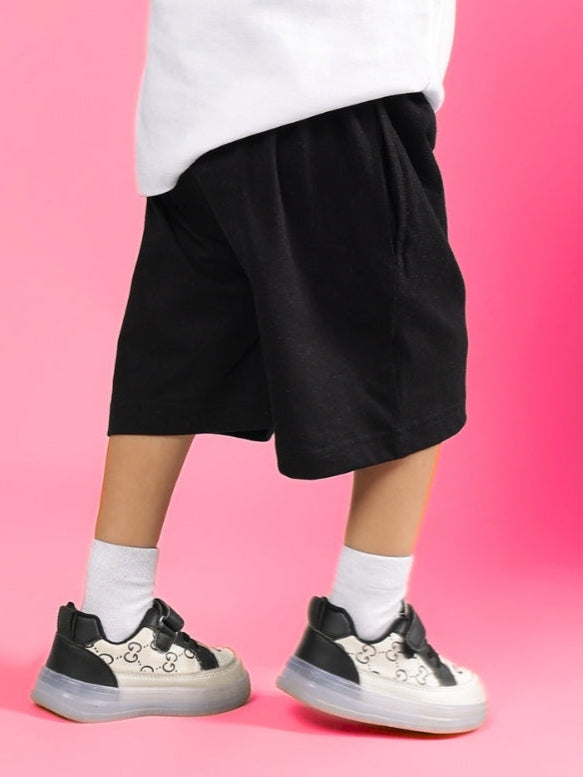 GAME TIME SHORTS FOR BOYS & GIRLS (BLACK)