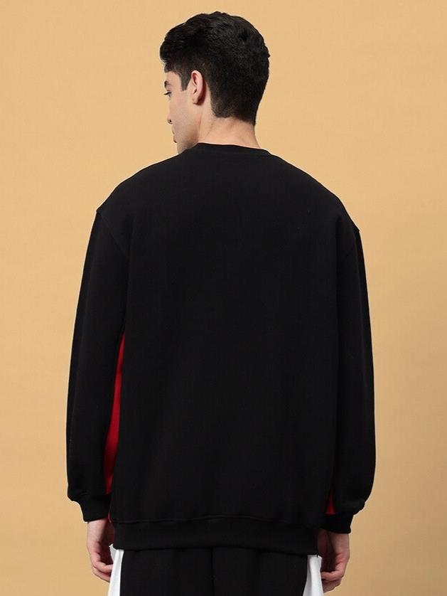 WD FERVID COLORBLOCK SWEATSHIRT (BLACK)