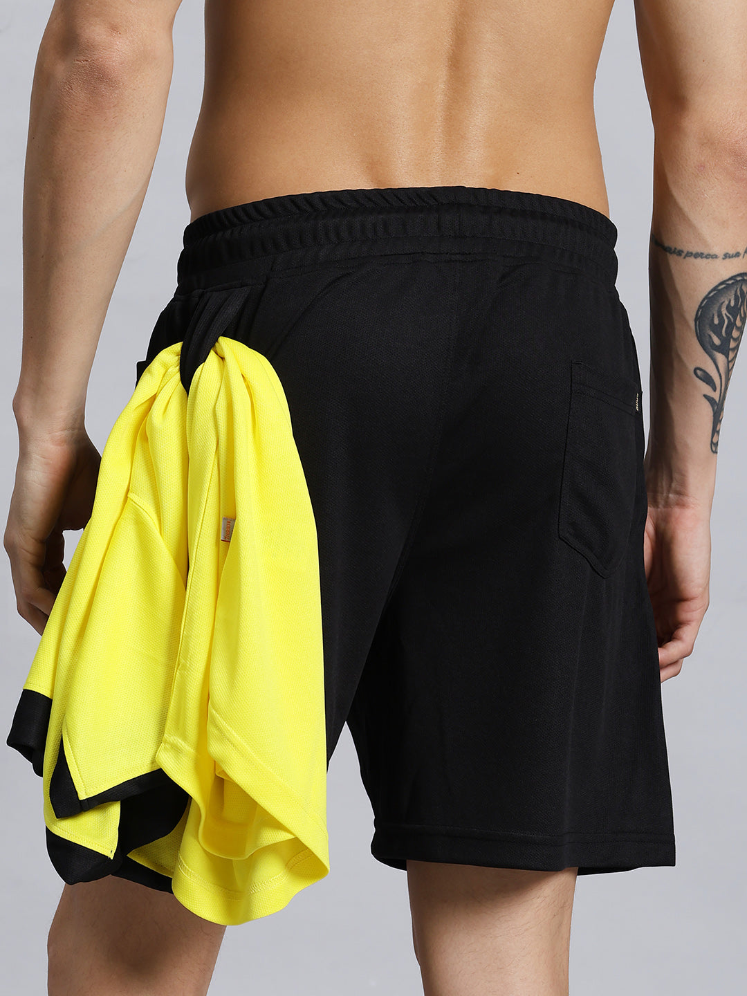 Wily Tactical Regular Fit Shorts (Black)