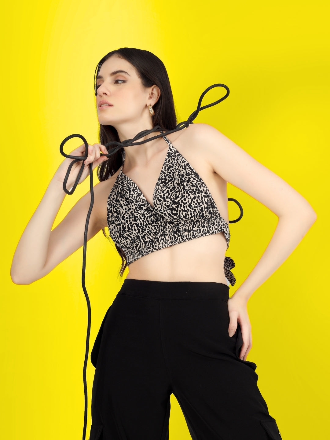 Women's Animal Printed Bralette