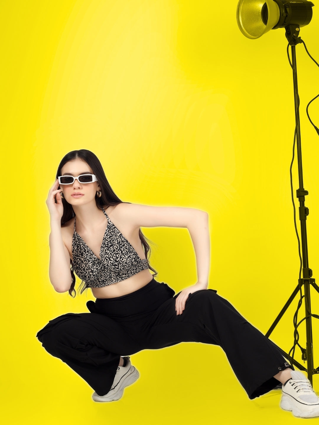 WOMEN'S ANIMAL PRINTED BRALETTE