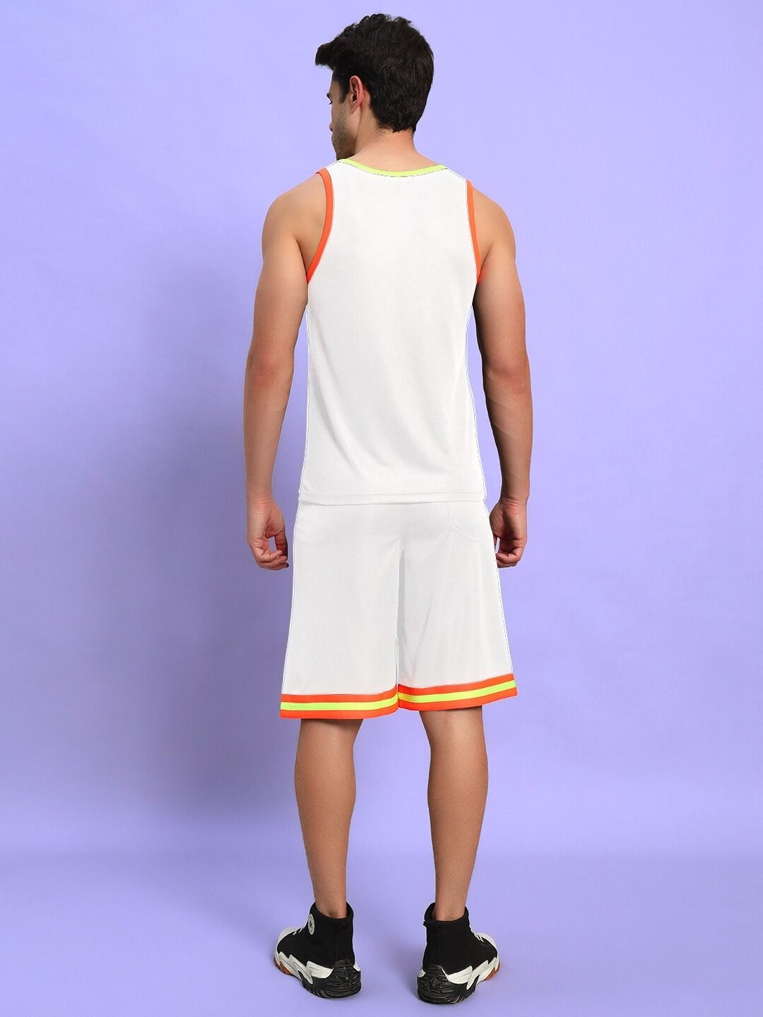 JORDAN GYM REGULAR FIT CO-ORD SET WHITE