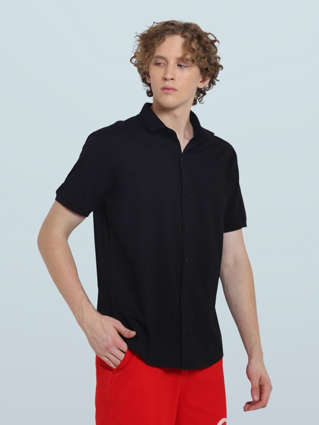 Noir Black Shirt - Wearduds