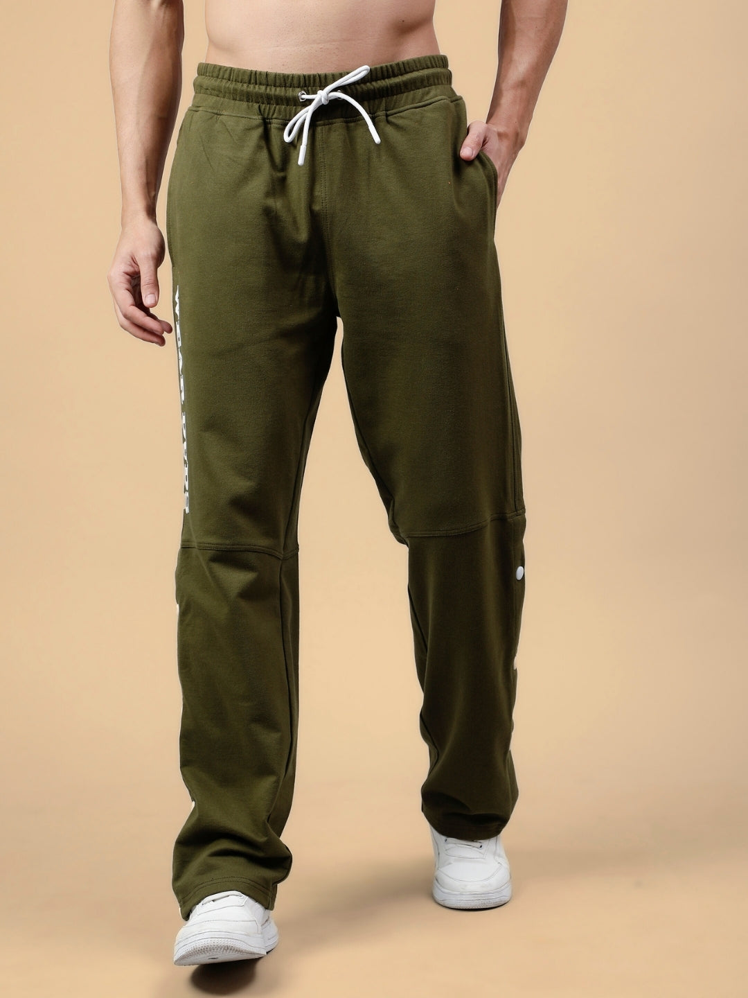DUDS RACER JOGGERS (OLIVE GREEN)