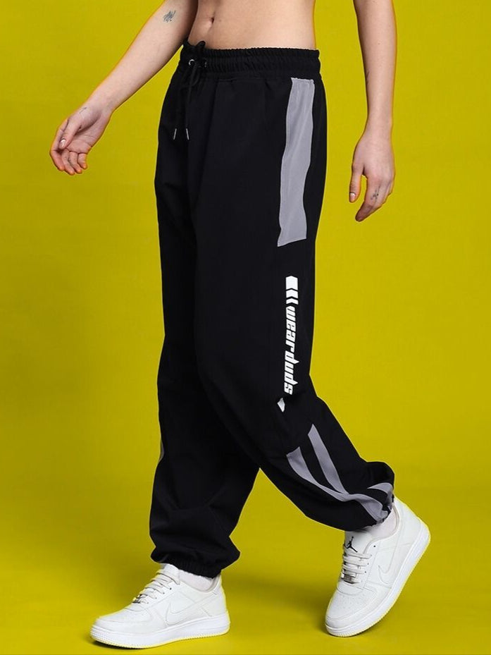 WOMEN'S DANNY RELAXED FIT CARGO PANTS (BLACK)
