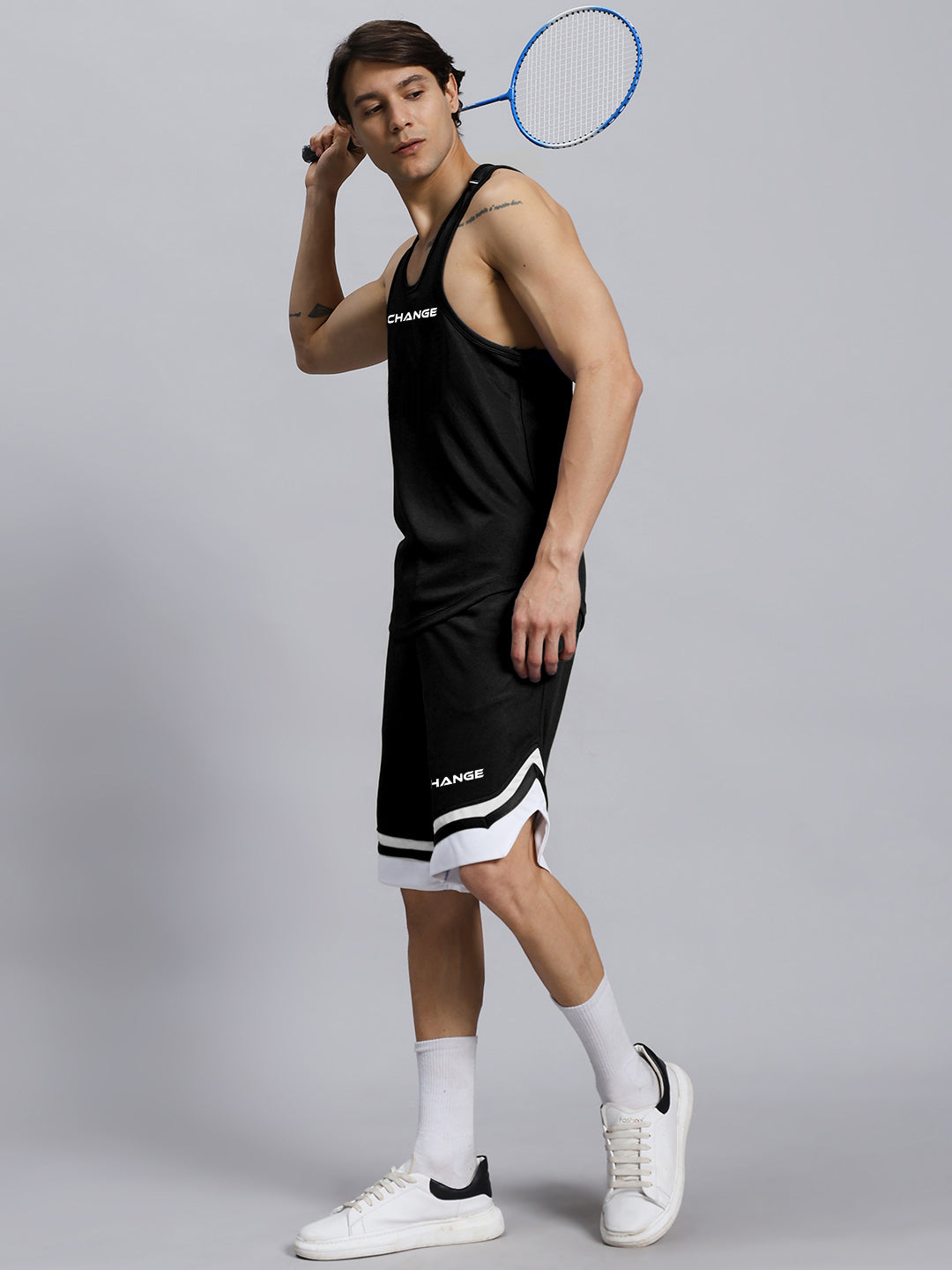 CHANGE YOUR LOOKS GYM CO-ORD SET (BLACK)