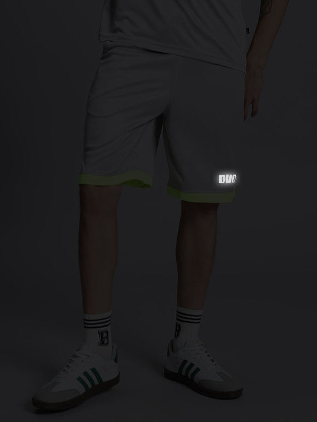 HOOKUP REFLECTOR REGULAR FIT SHORTS (BLACK)