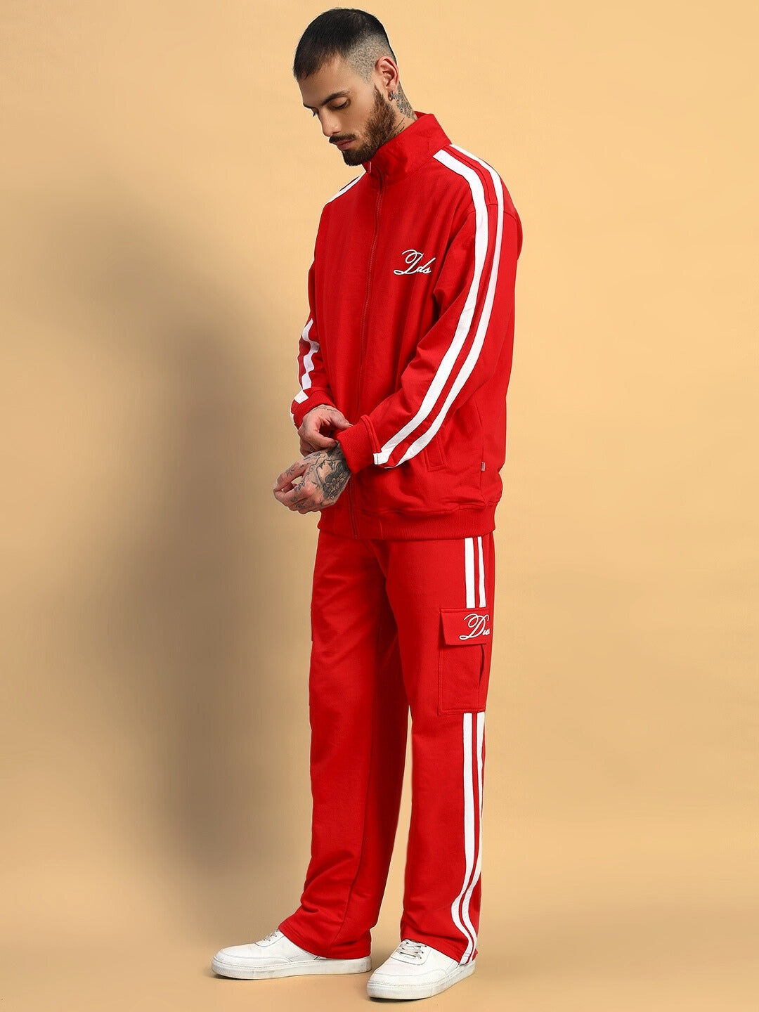 Scotia Co-Ord Set (Red)