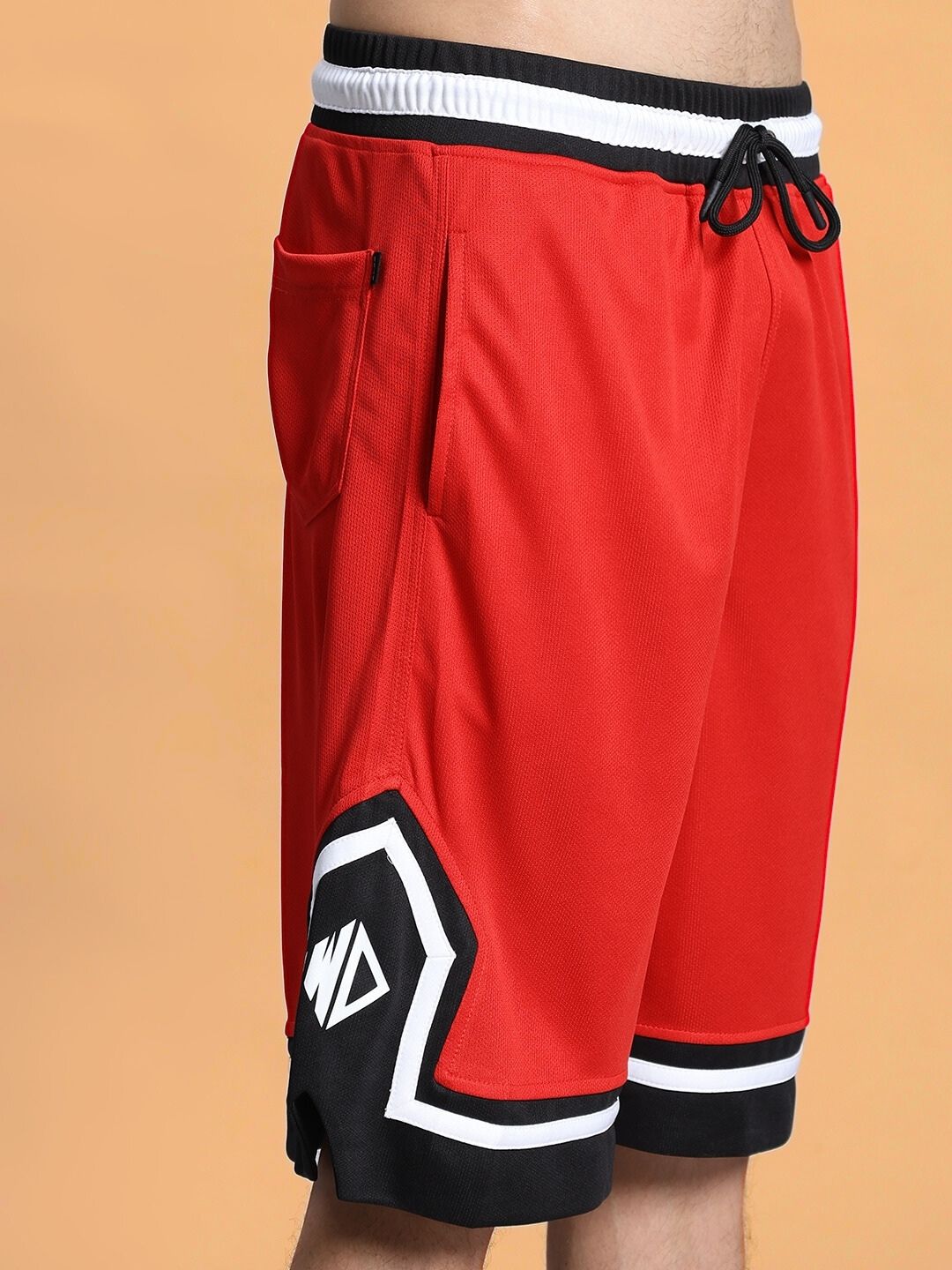 ARMADO REGULAR FIT SHORTS (RED)