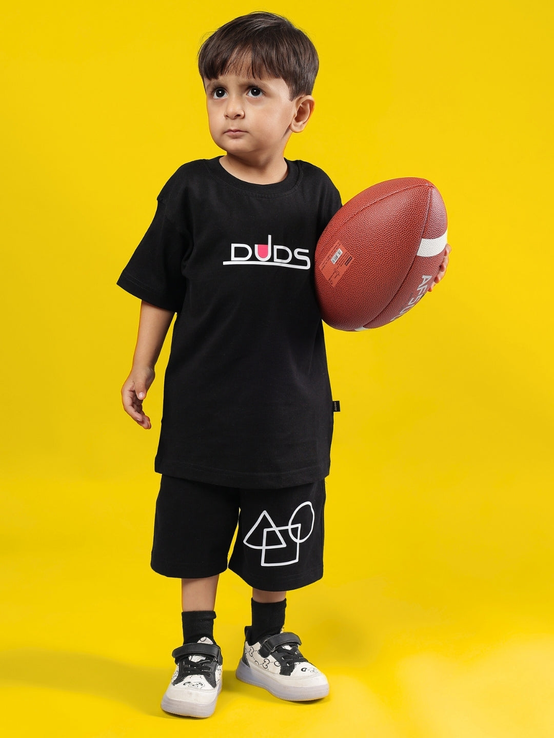 SQUID BATTLE CO-ORD FOR BOYS & GIRLS (BLACK)