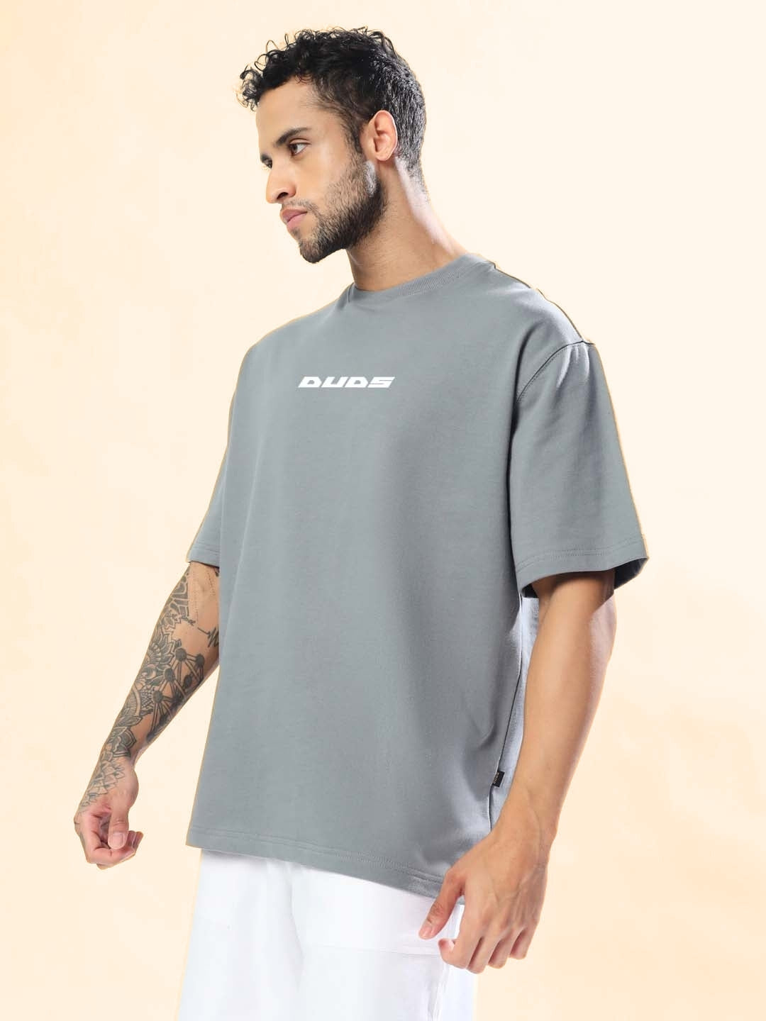 ONLY HOPE REMAINS OVER-SIZED T-SHIRT (GREY)