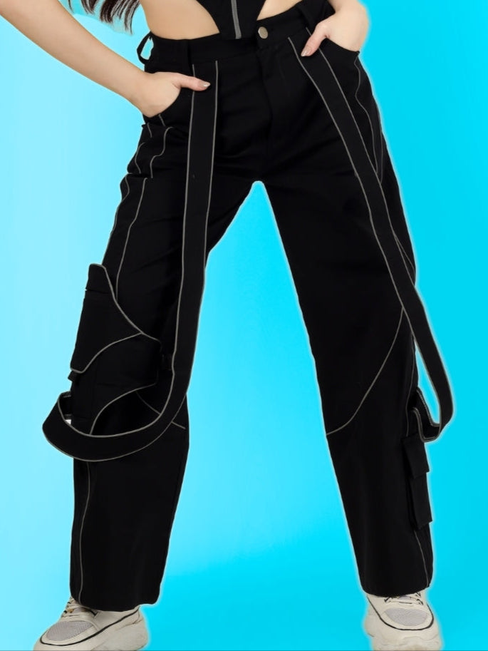 Women's Reflective Carpenter Pant