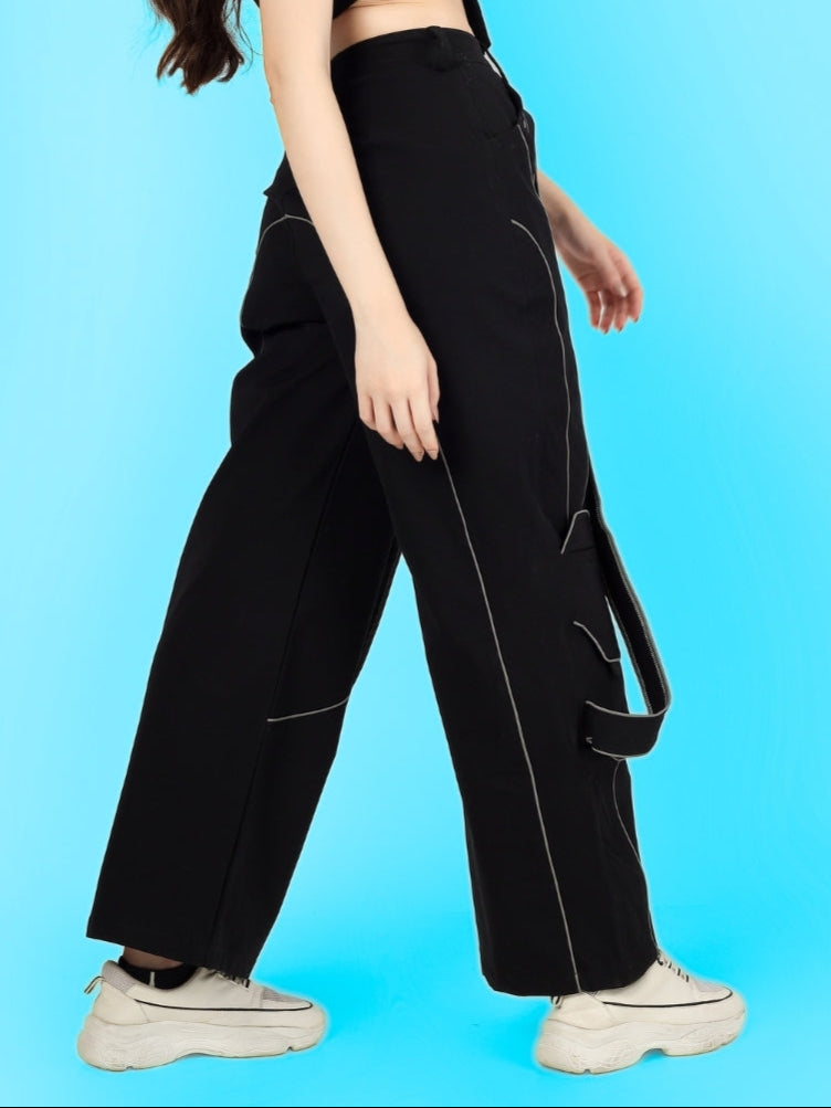 Women's Reflective Carpenter Pant