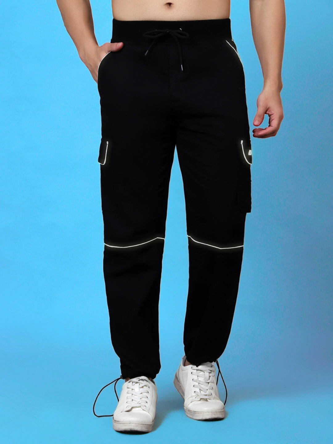 KYLE BLACK REFLECTIVE CARGO PANT