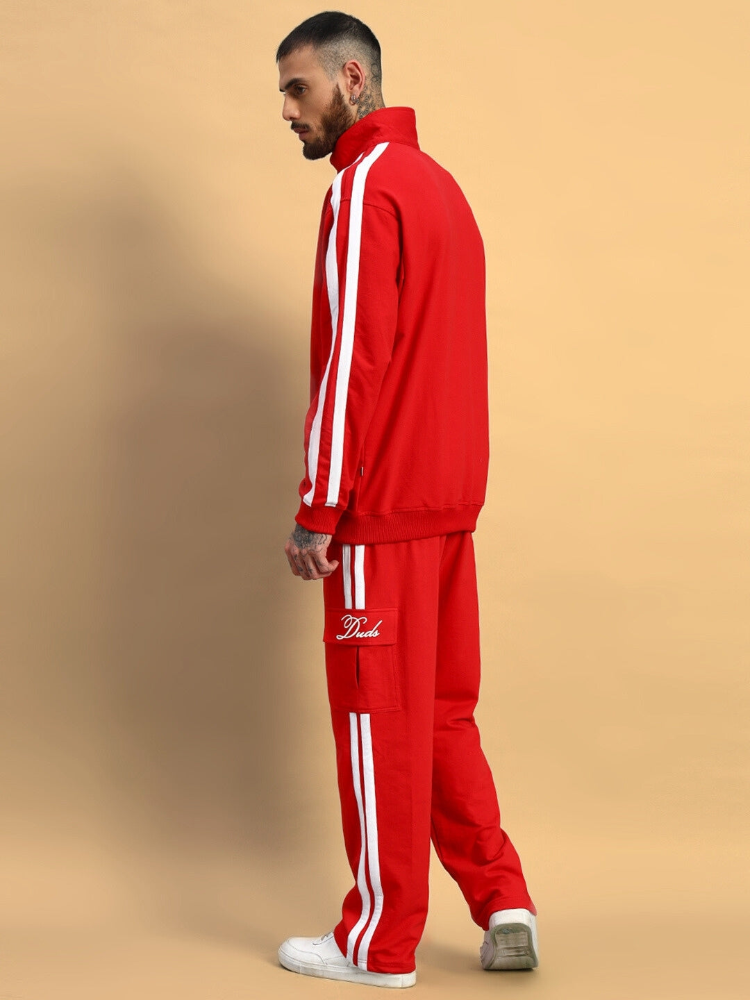 SCOTIA STRIPE JOGGERS (RED)